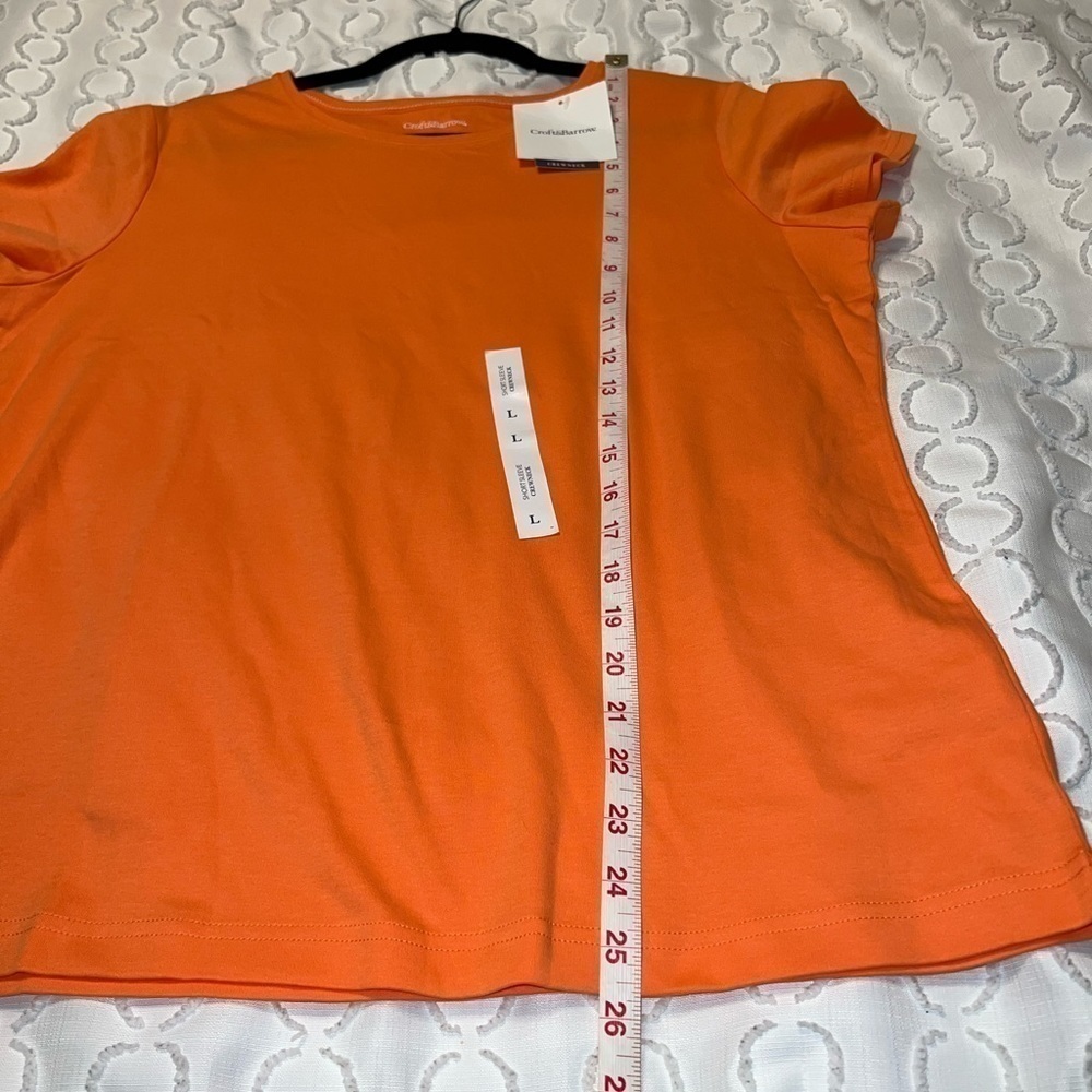 Women’s Croft & Barrow Tee NWT large - Picture 6 of 6